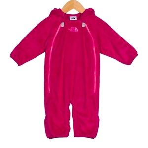The North Face All In One Hooded Fleece 0-3M